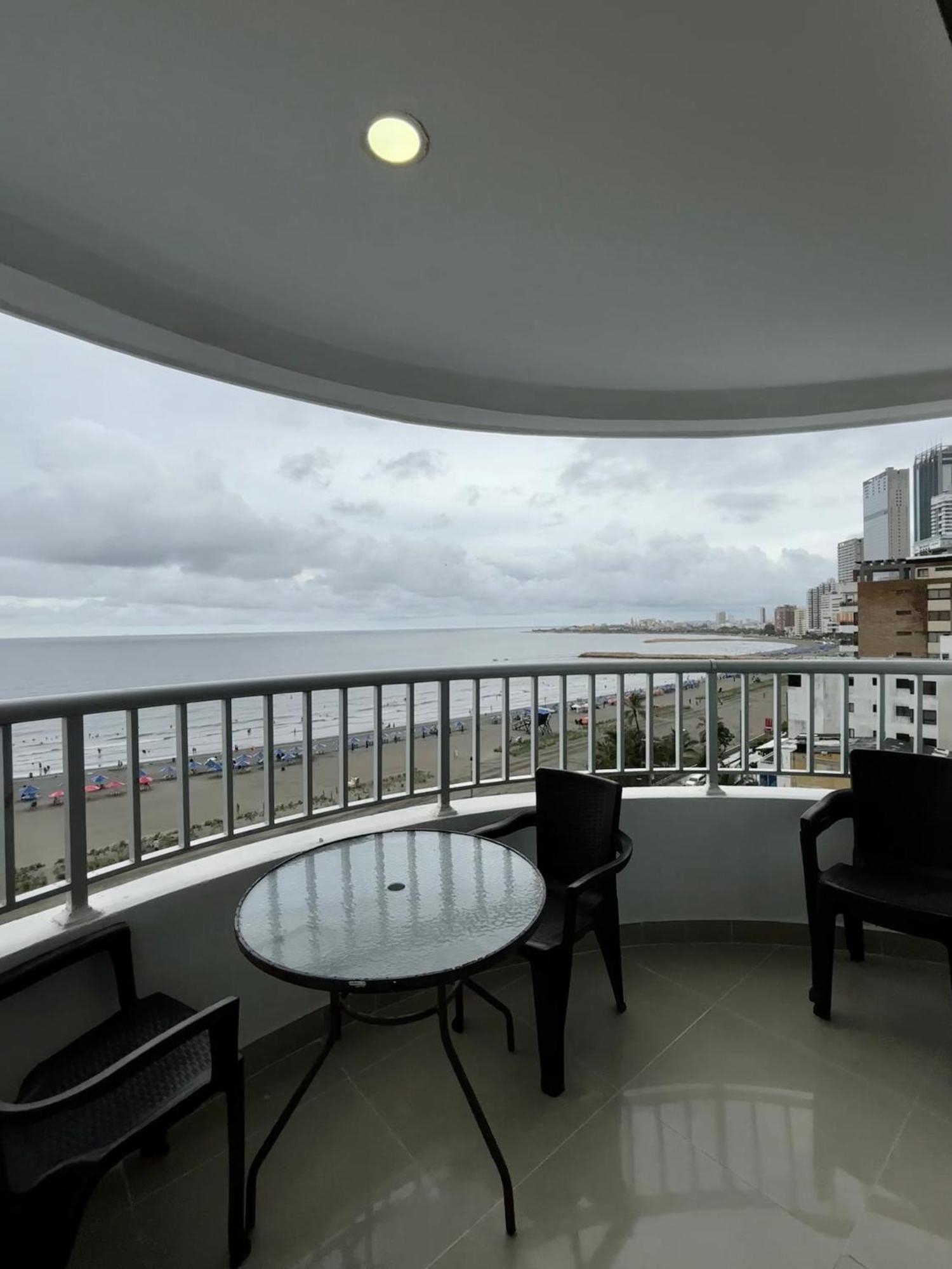 Paraiso En Bocagrande Con Vista Al Mar Kartagena Zewnętrze zdjęcie